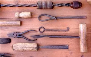 Attrezzi da lavoro per il legno